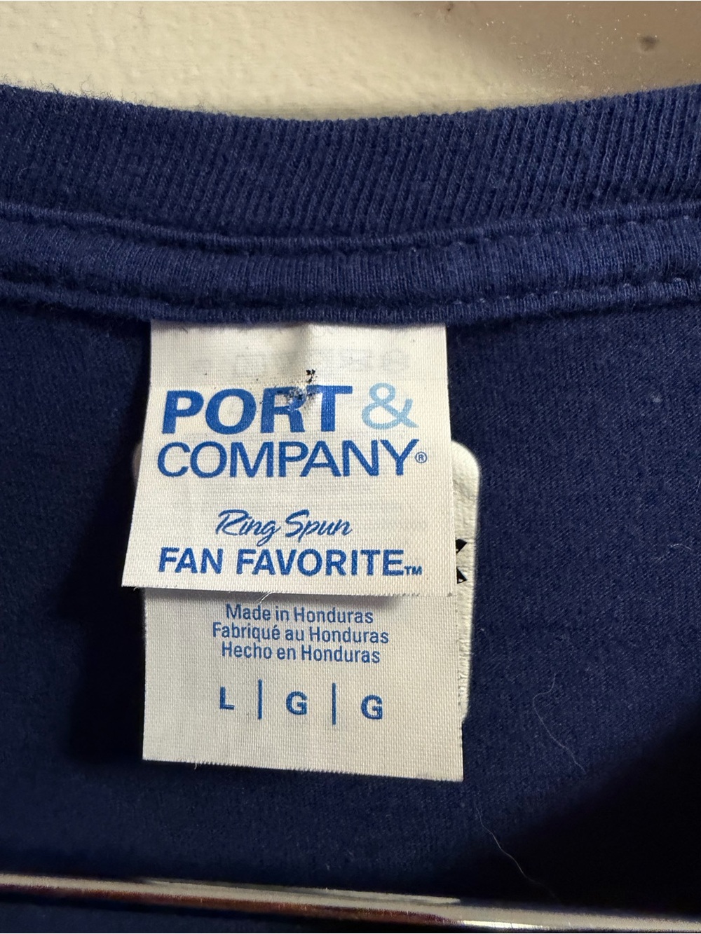 Navy Graphic Tee "Sorry I Can't I Have To Water My Flowers" - Picture 3 of 8